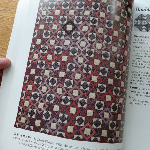 Vintage Quilting Pattern Book 101 Fabulous Rotary Cut Quilts Patchwork Place - Picture 9 of 16